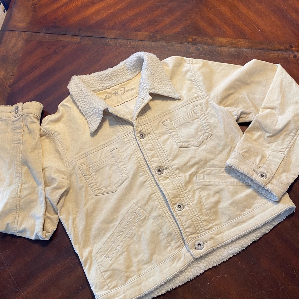 Vanilla Jeans Women's Cream Bomber Jacket